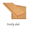 Plastové palubky vonkajšie 10cm,svetlý dub - KÚPIŤ TU